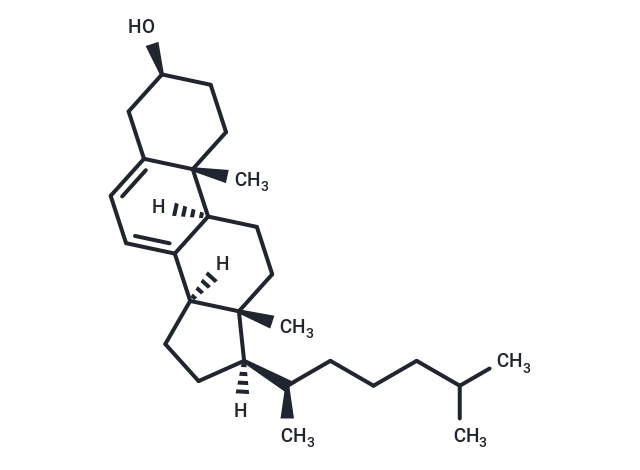 7-Dehydrocholesterol Chemical Structure