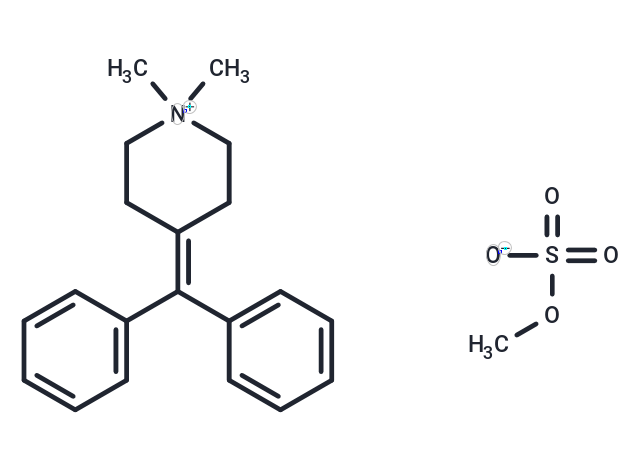 TargetMol Chemical Structure Diphenmanil methylsulfate