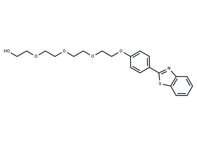 Phenylbenzothiazole-PEG4-OH Chemical Structure