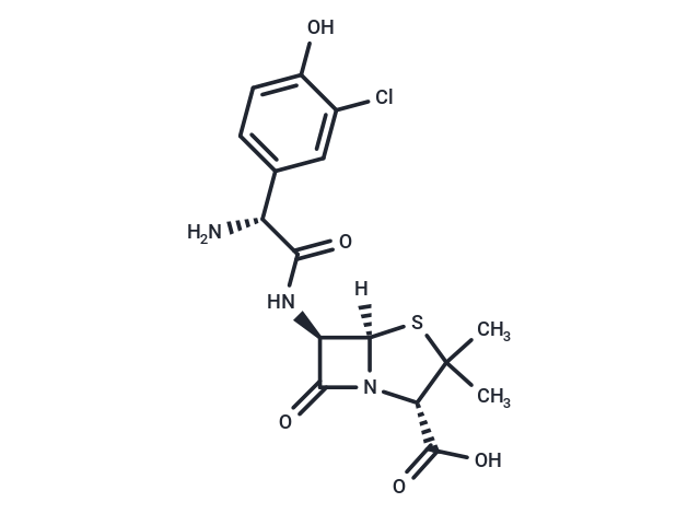 m-Chloro-amoxicillin Chemical Structure