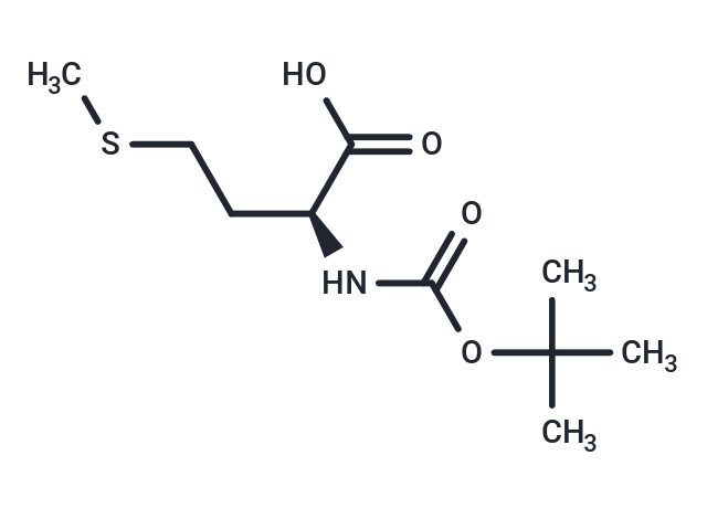 Boc-Met-OH Chemical Structure
