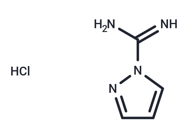1H-Pyrazole-1-carboximidamide hydrochloride Chemical Structure