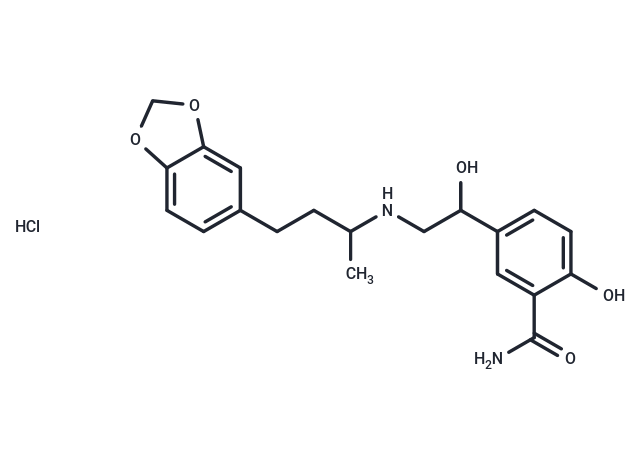 Medroxalol hydrochloride Chemical Structure
