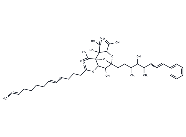 Zaragozic acid B Chemical Structure