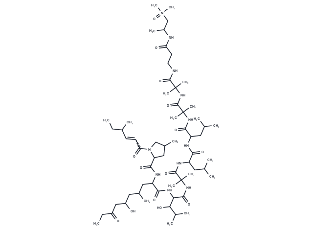 Leucinostatin K Chemical Structure