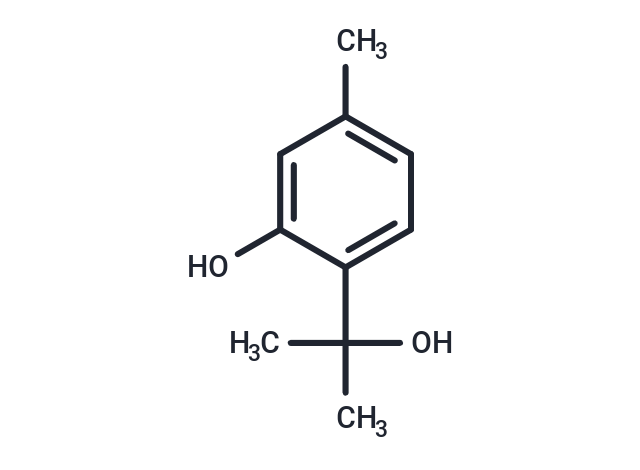 8-Hydroxythymol Chemical Structure