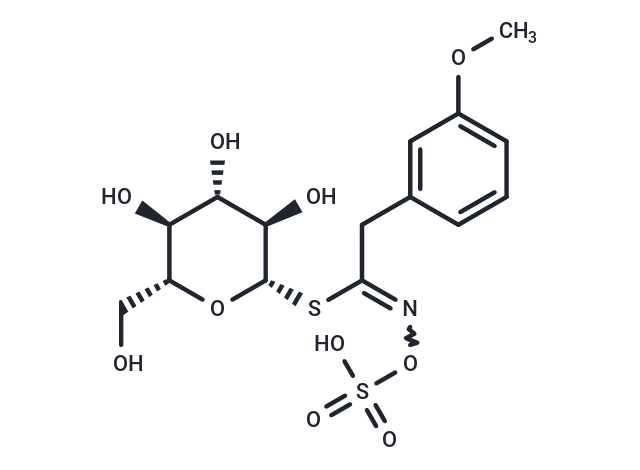 Glucolimnanthin Chemical Structure