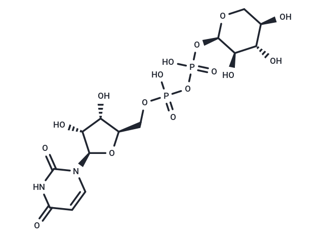 UDP-xylose Chemical Structure