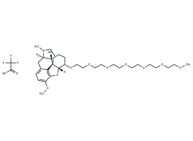 Oxicodegol trifluoroacetate Chemical Structure