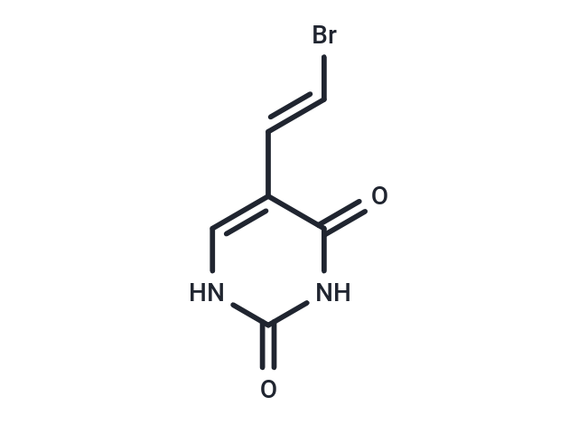 (E)-5-(2-Bromovinyl)uracil Chemical Structure