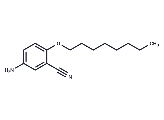 Benzonitrile, 5-amino-2-(octyloxy)- Chemical Structure