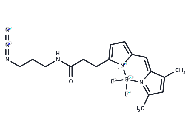 BDP FL azide Chemical Structure