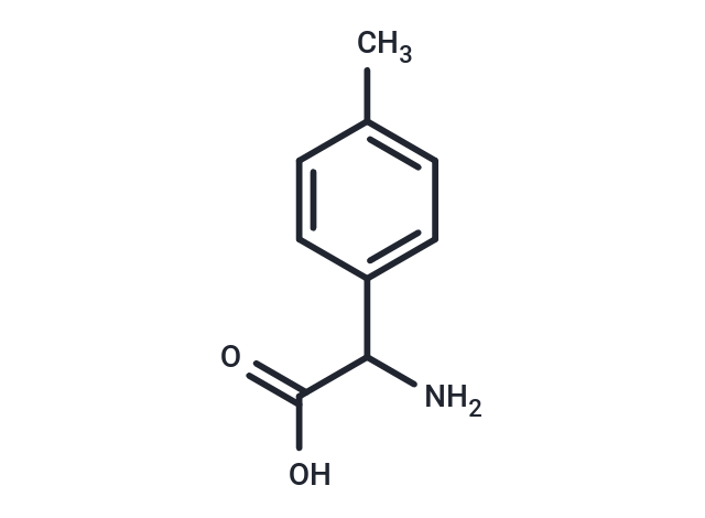 2-Amino-2-(p-tolyl)acetic acid Chemical Structure