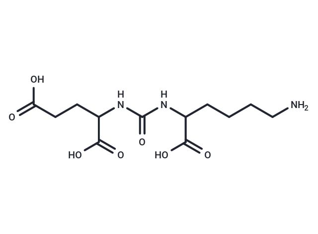 Glu-urea-Lys Chemical Structure