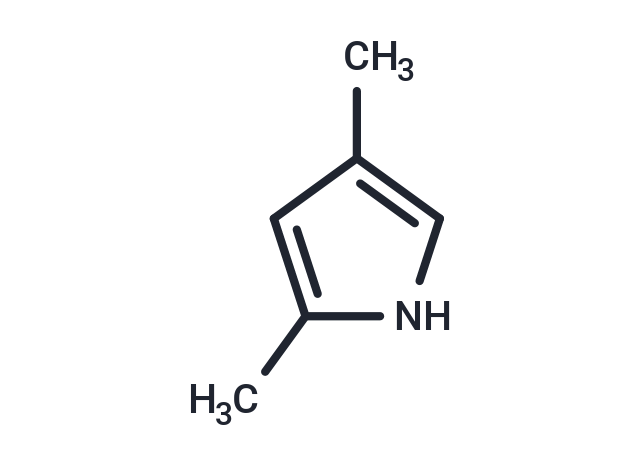 2,4-Dimethylpyrrole Chemical Structure
