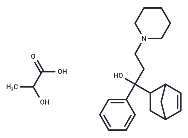 Biperiden lactate Chemical Structure