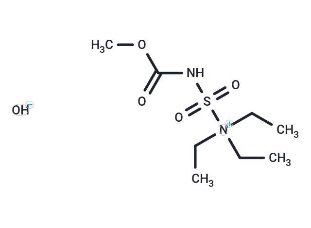 (Methoxycarbonylsulfamoyl)triethylammonium hydroxide, inner salt Chemical Structure