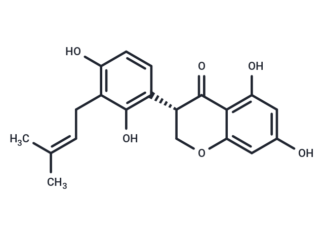 Dihydrolicoisoflavone Chemical Structure