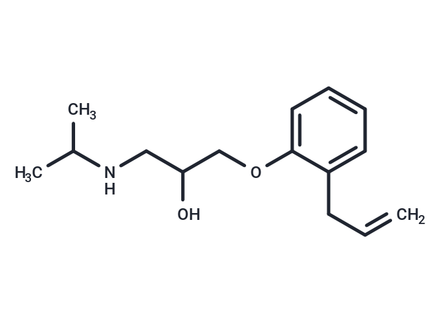 Alprenolol Chemical Structure