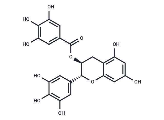 TargetMol Chemical Structure Gallocatechin gallate