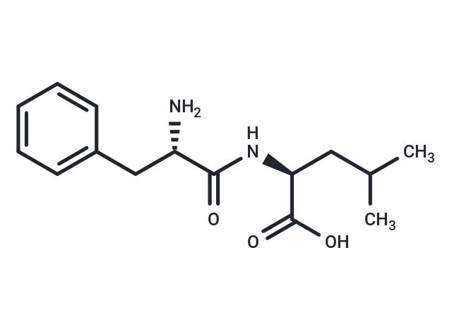 Phenylalanylleucine Chemical Structure