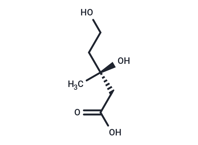 L-Mevalonic acid Chemical Structure