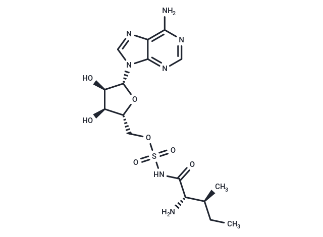 Aminoacyl tRNA synthetase-IN-1 Chemical Structure