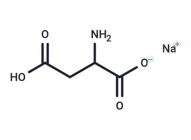 L-Aspartic acid sodium Chemical Structure