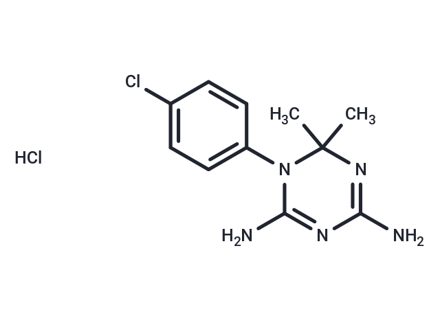 Cycloguanil hydrochloride Chemical Structure