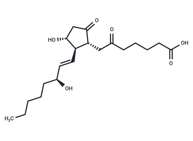 6-keto Prostaglandin E1 Chemical Structure