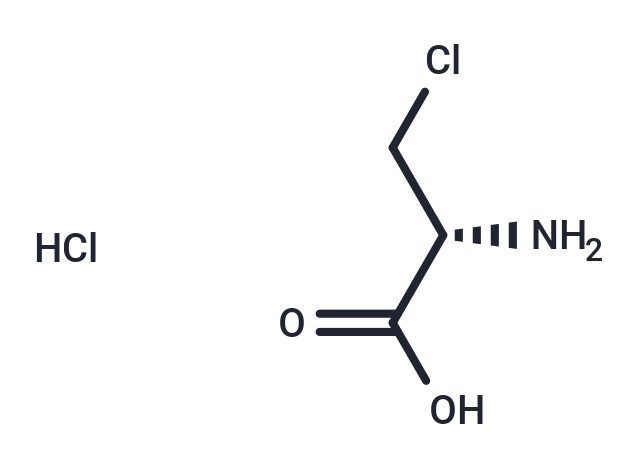 3-Chloro-L-alanine Hydrochloride Chemical Structure
