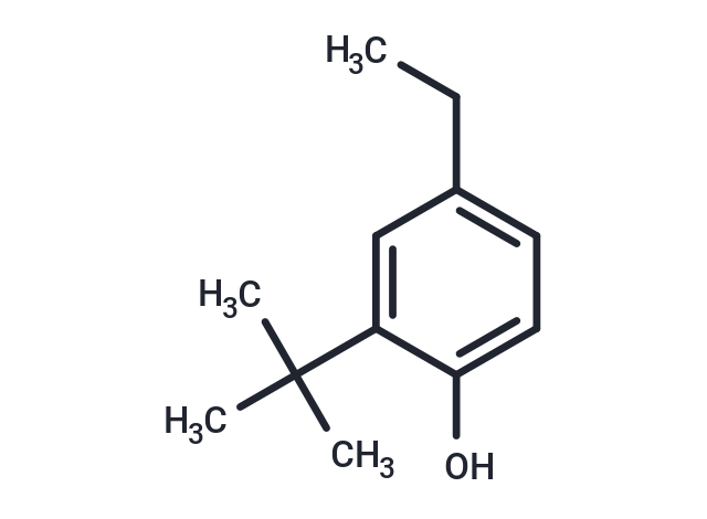 2-tert-Butyl-4-ethylphenol Chemical Structure