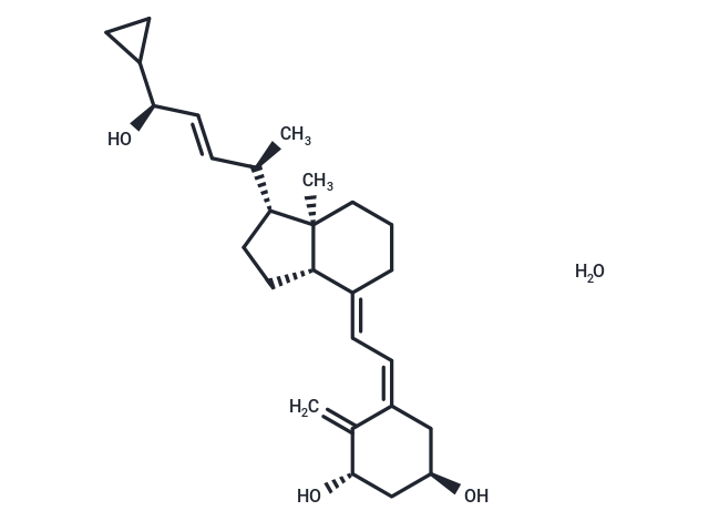 Calcipotriol monohydrate Chemical Structure
