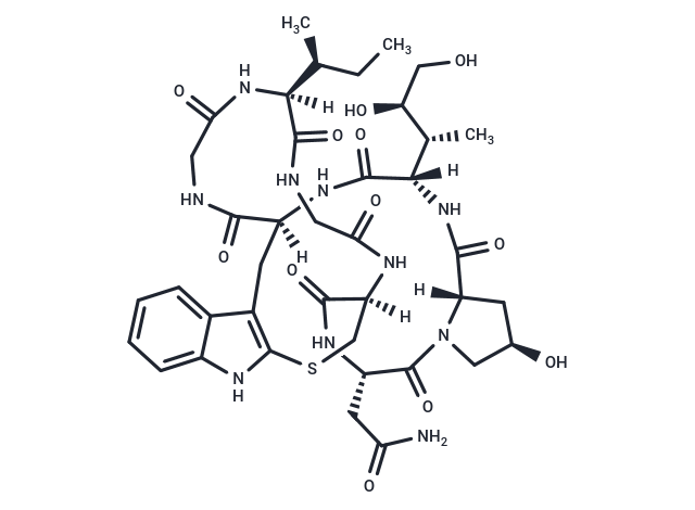 Dideoxy-amanitin Chemical Structure