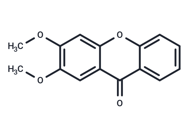 2,3-Dimethoxyxanthone Chemical Structure