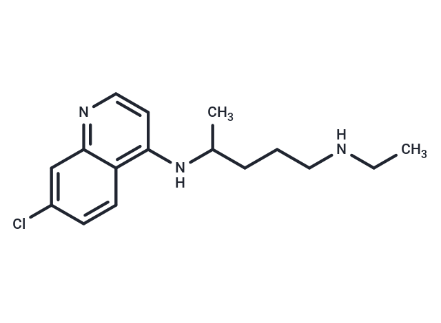 TargetMol Chemical Structure Desethyl chloroquine