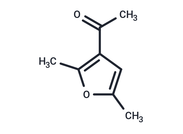 3-Acetyl-2,5-dimethylfuran Chemical Structure