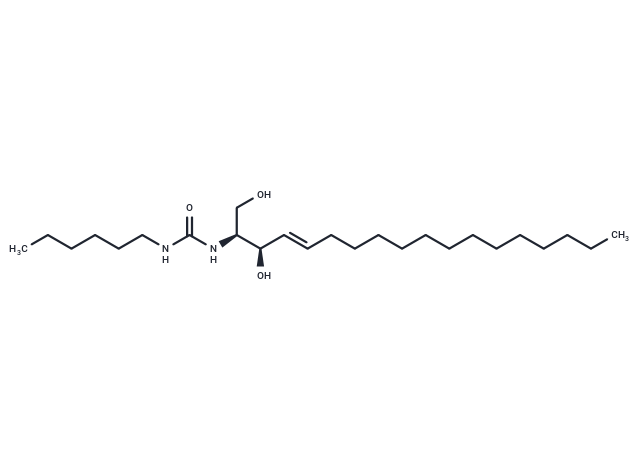 C6 Urea Ceramide Chemical Structure