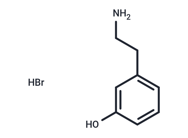 m-Tyramine hydrobromide Chemical Structure