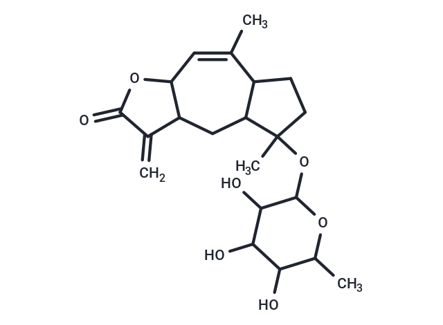 2-Desoxypleniradin-4-0-a-L-rhamnopyranoside Chemical Structure