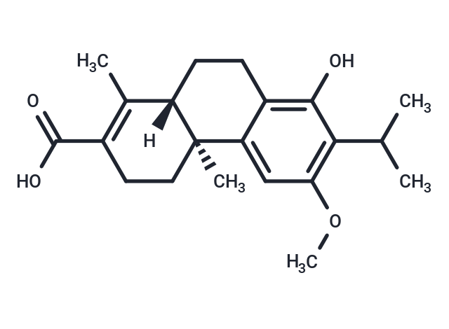 Triptonoditerpenic acid Chemical Structure