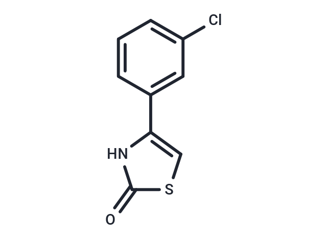 4-(3-chlorophenyl)-2,3-dihydro-1,3-thiazol-2-one Chemical Structure