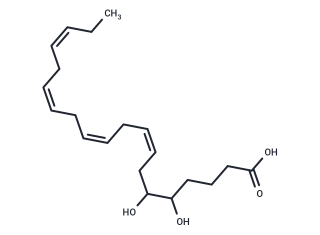 (±)5(6)-DiHETE Chemical Structure