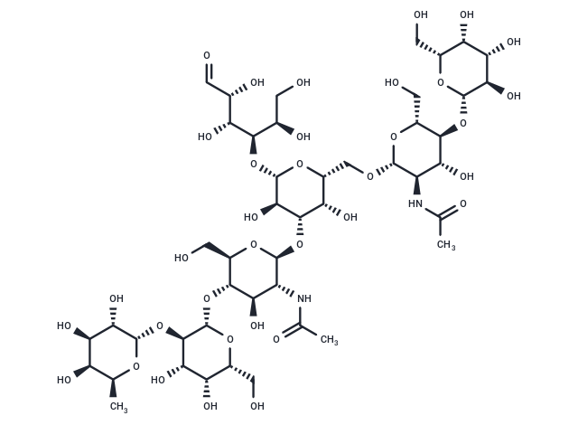 Monofucosyllacto-N-hexaose I Chemical Structure