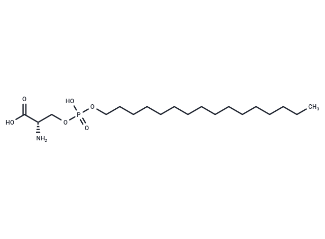 Hexadecylphosphoserine Chemical Structure