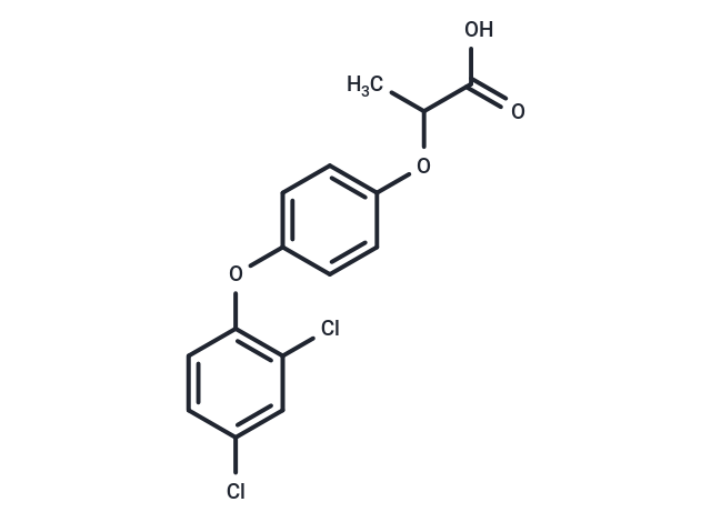 (±)-Diclofop Chemical Structure