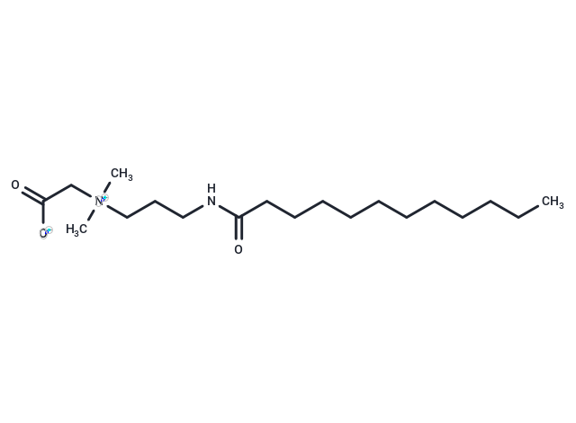 Lauramidopropyl betaine Chemical Structure