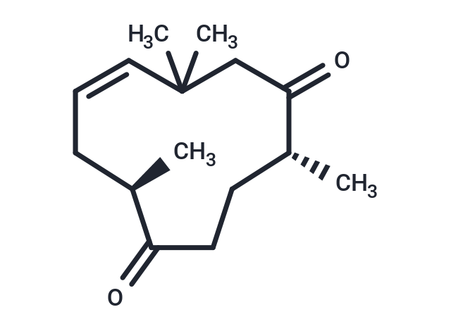 9-Humulene-2,6-dione Chemical Structure