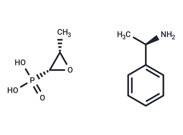 Phosphonomycin (R)-1-phenethylamine salt Chemical Structure