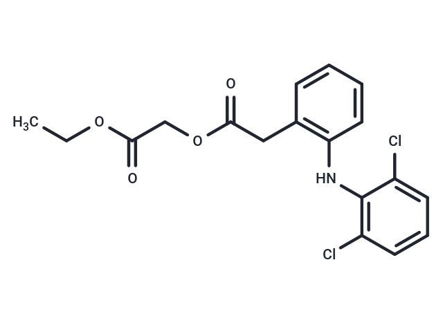 Aceclofenac ethyl ester Chemical Structure
